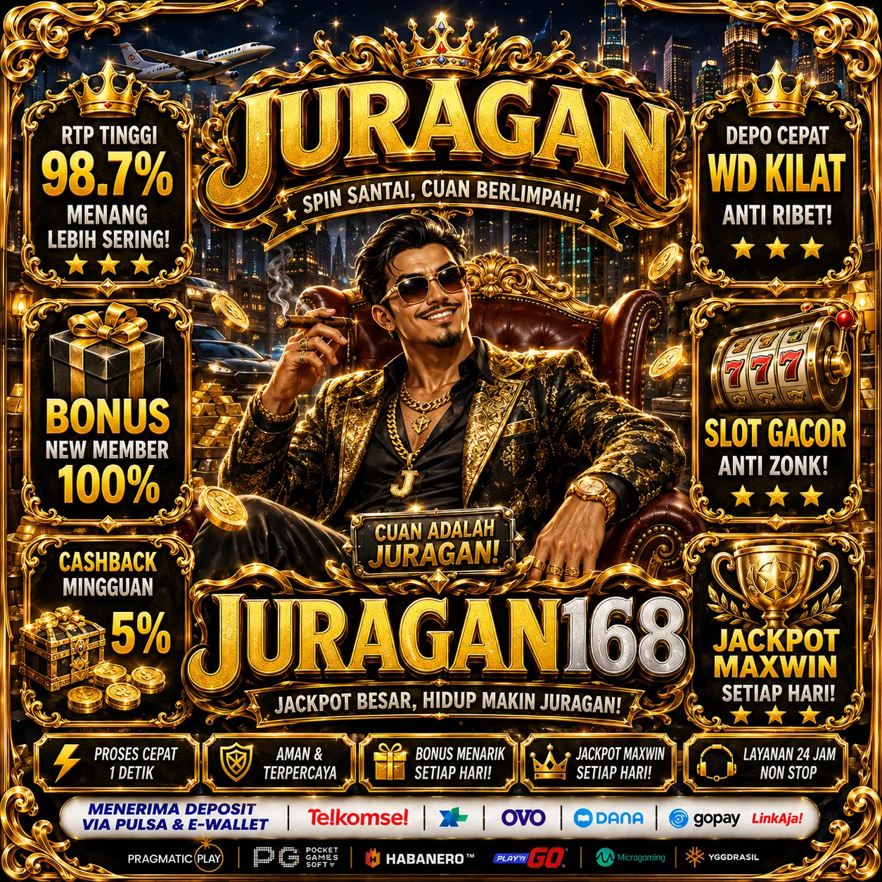 JURAGAN168Banner